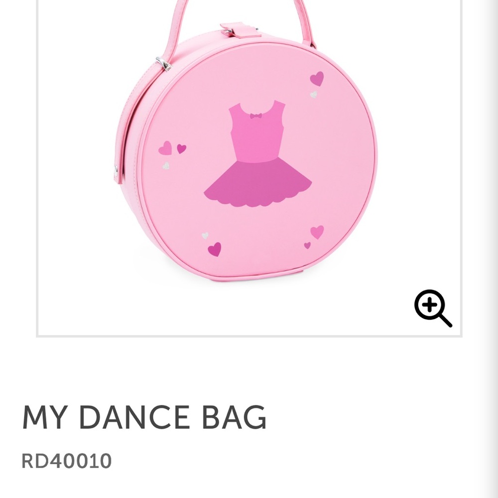 Pink Round dance bag